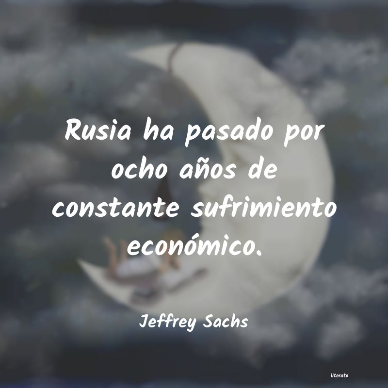 Frases de Jeffrey Sachs