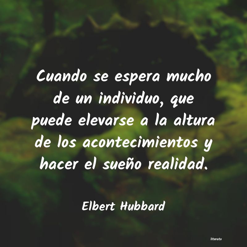 Frases de Elbert Hubbard