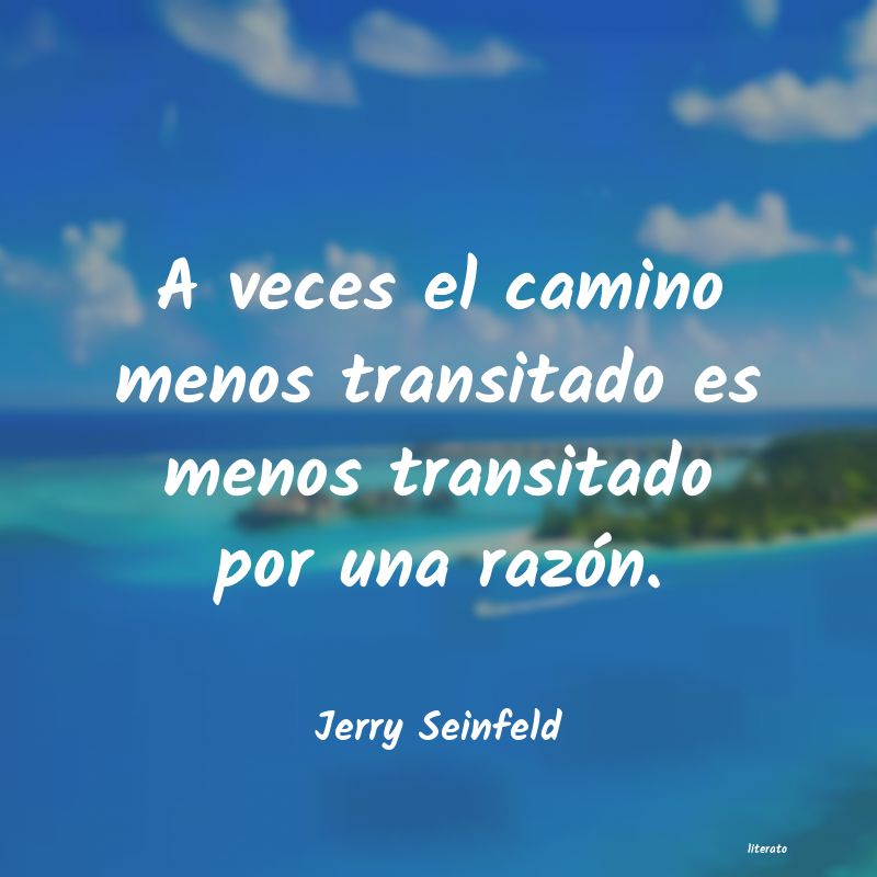 Frases de Jerry Seinfeld