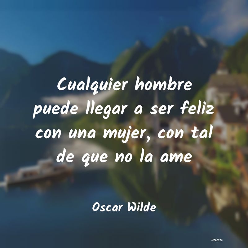 Frases de Oscar Wilde