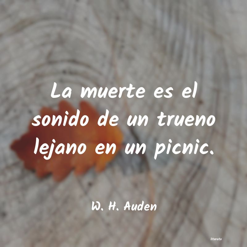 Frases de W. H. Auden