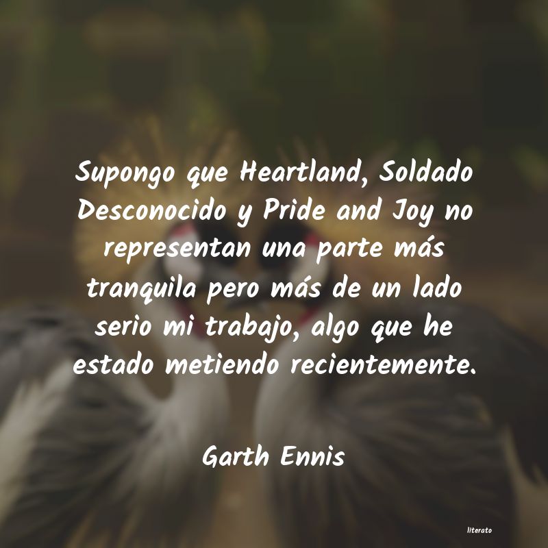 Frases de Garth Ennis