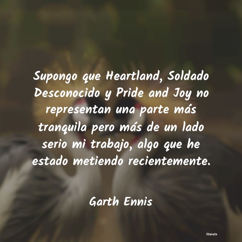 frases de Garth Ennis