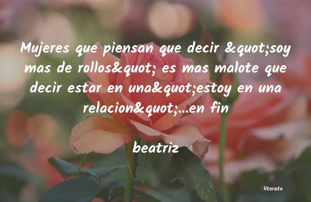 Frases de beatriz