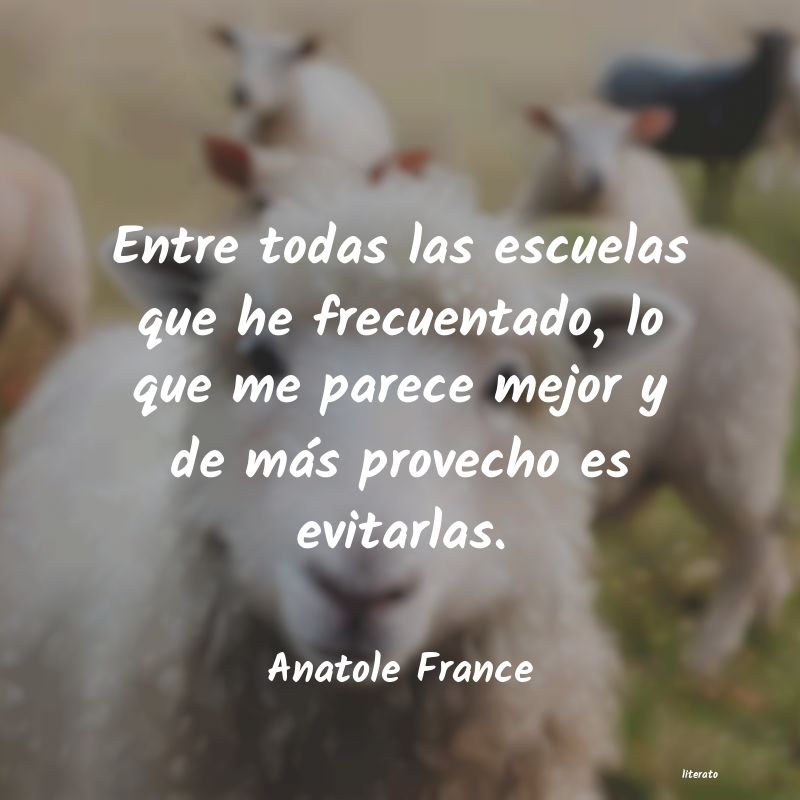 Frases de Anatole France