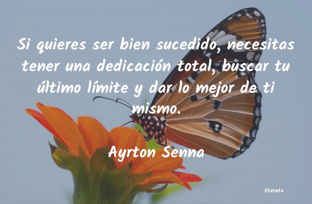 frases de Ayrton Senna
