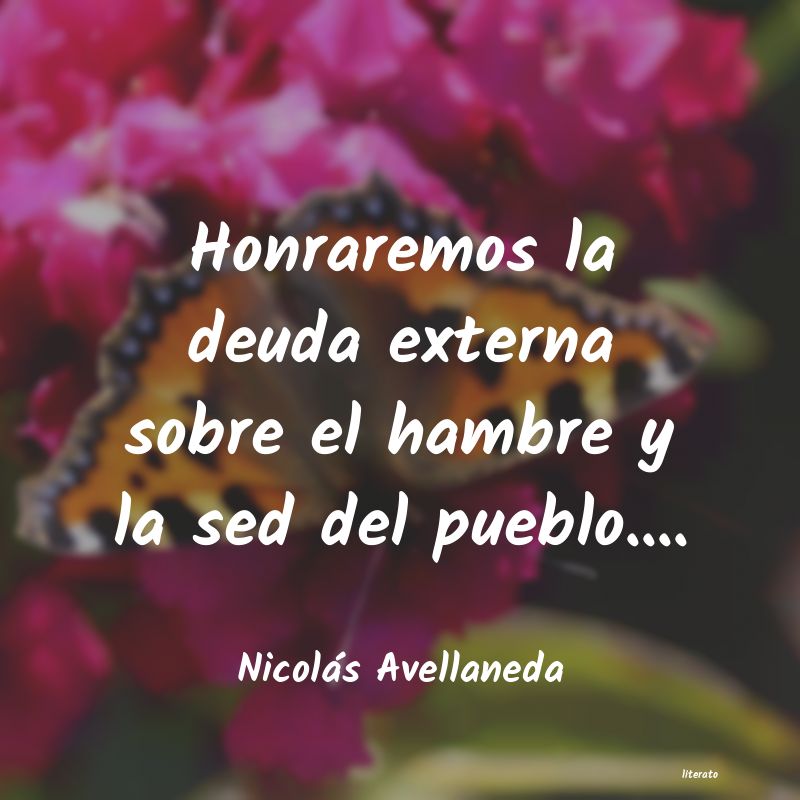 Frases de Nicolás Avellaneda
