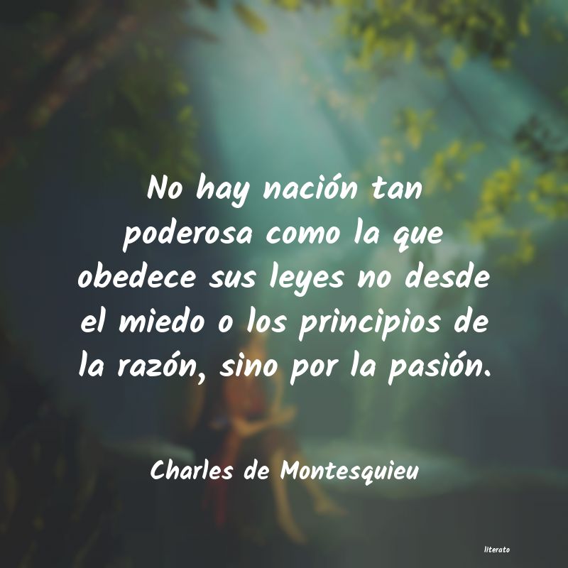 Frases de Charles de Montesquieu