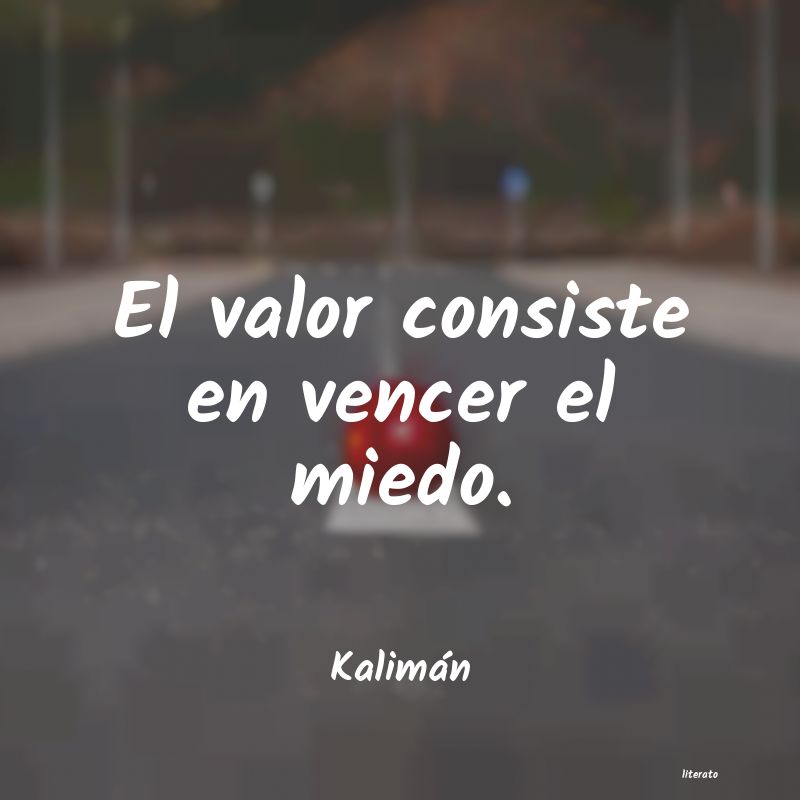 Frases de Kalimán