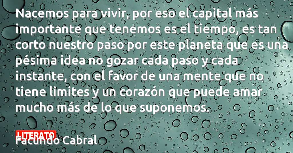 Frases de Facundo Cabral