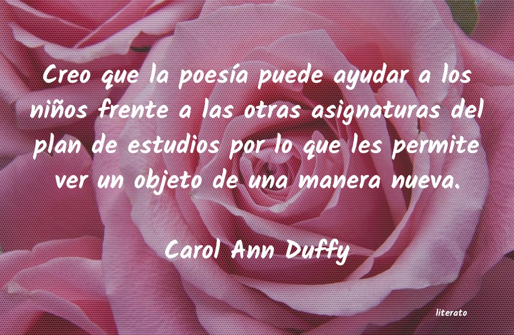 Frases de Carol Ann Duffy