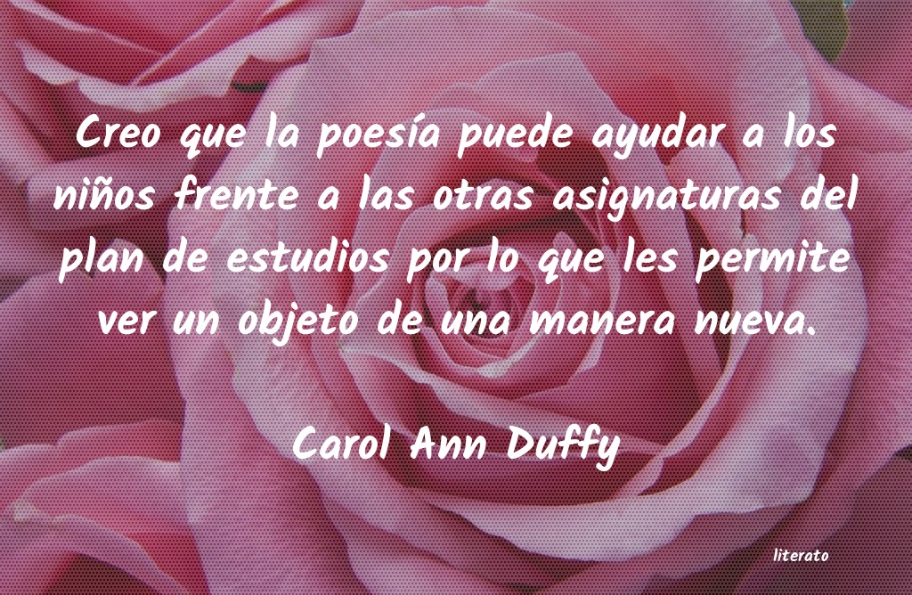 frases de Carol Ann Duffy