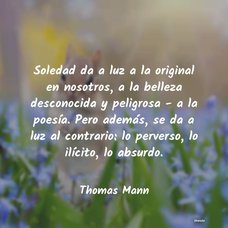 Frases de Thomas Mann