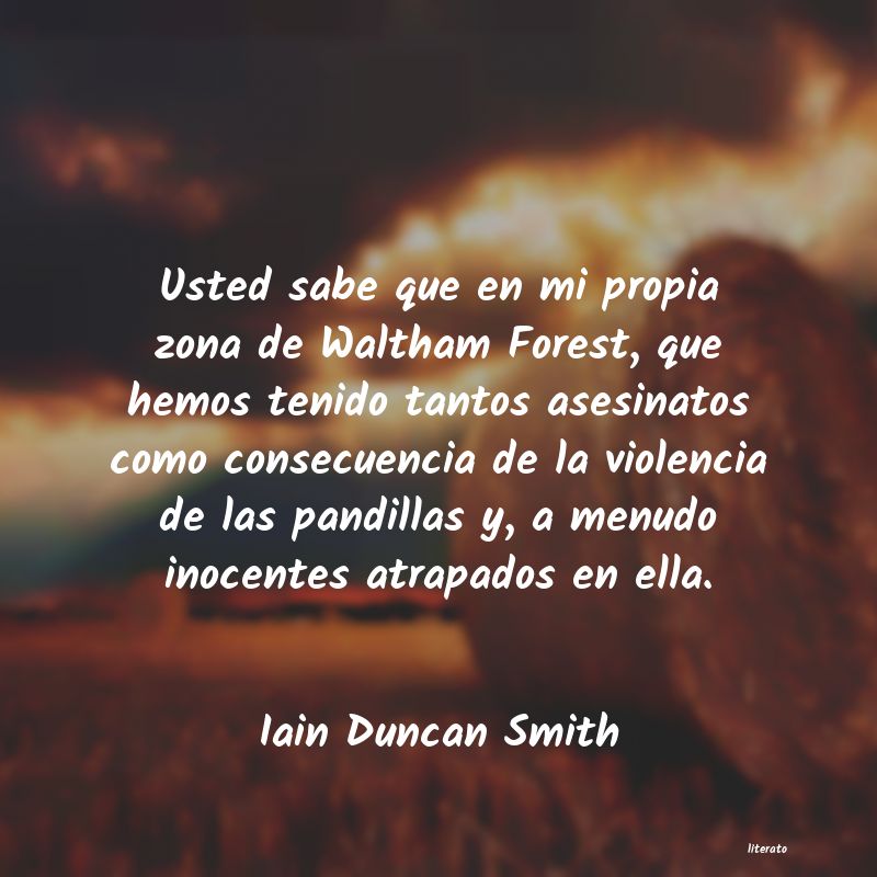 Frases de Iain Duncan Smith