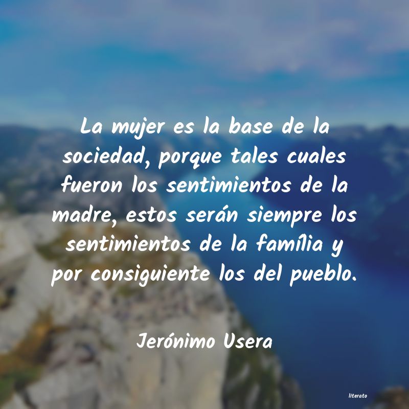 frases de JerÃ³nimo Usera
