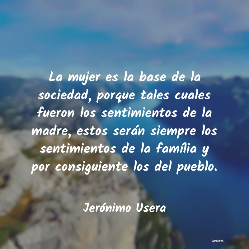 Frases de Jerónimo Usera