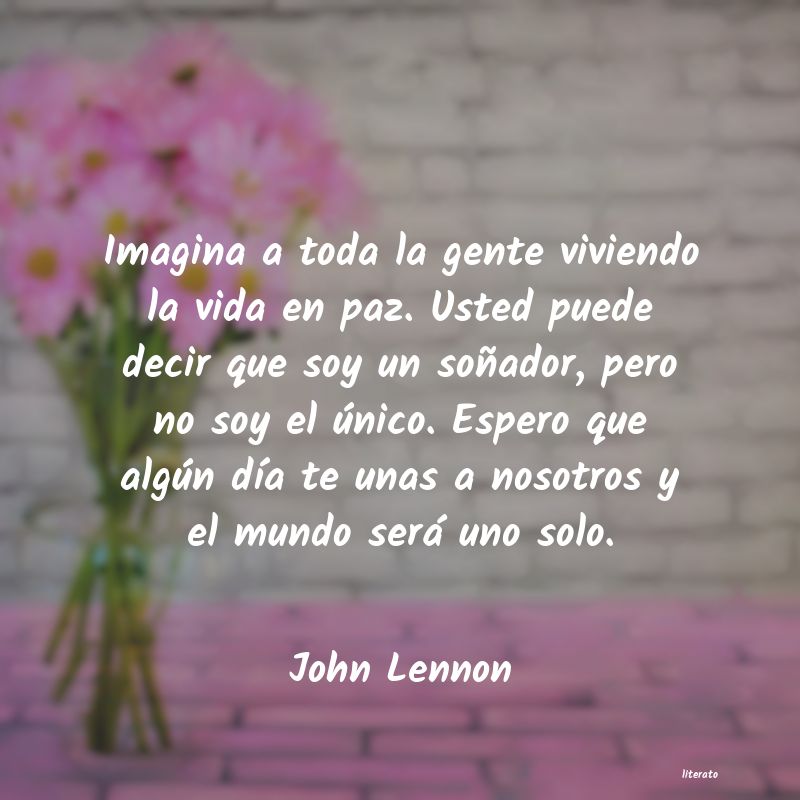 frases de John Lennon