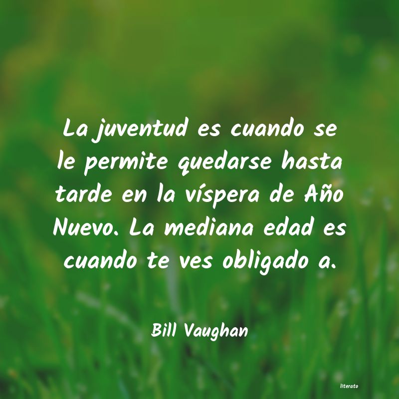 frases de Bill Vaughan