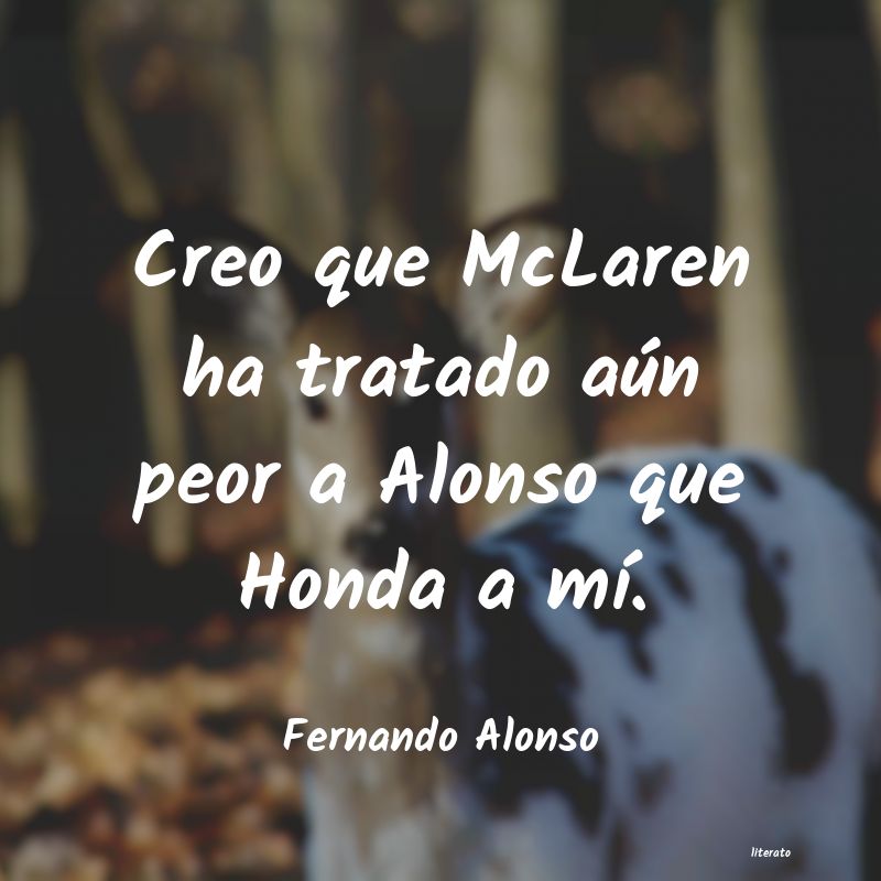 Frases de Fernando Alonso