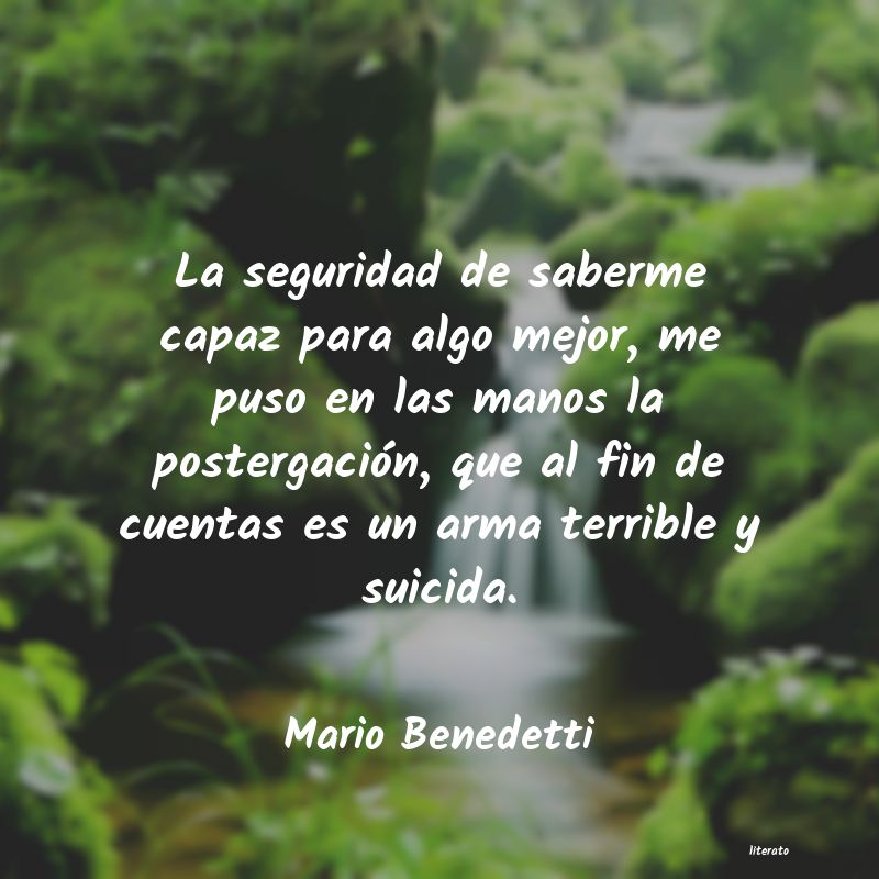 Frases de Mario Benedetti