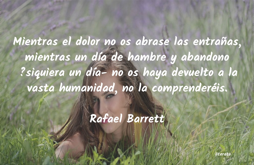 frases de Rafael Barrett