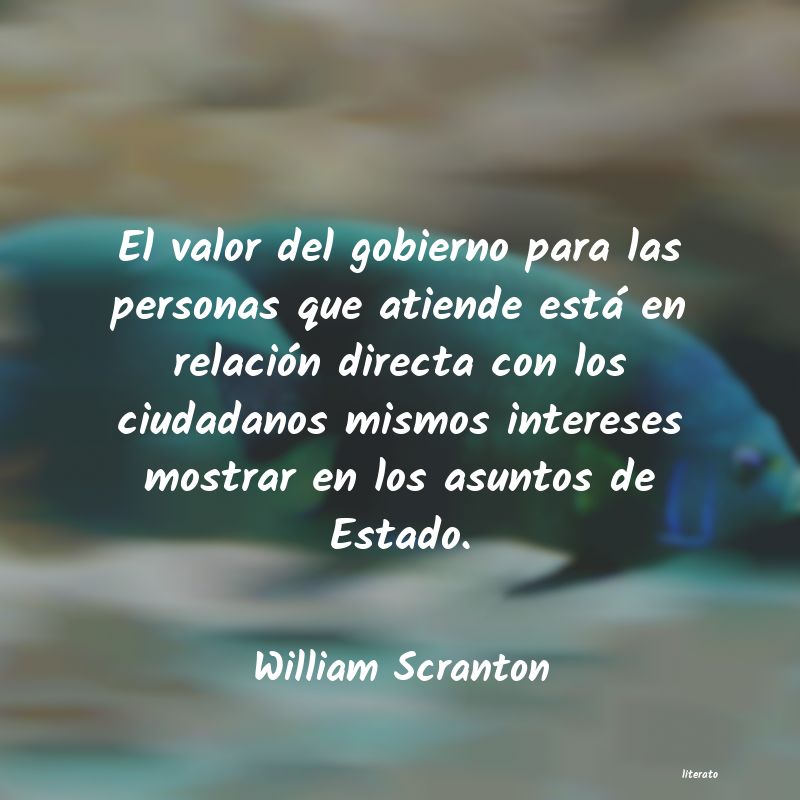 Frases de William Scranton