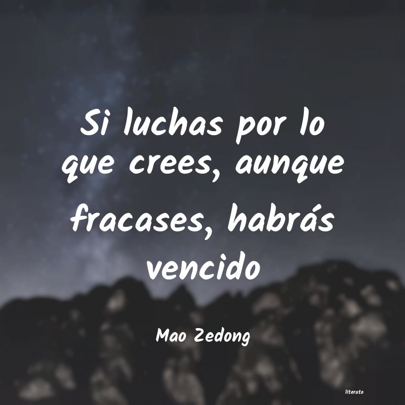 Frases de Mao Zedong