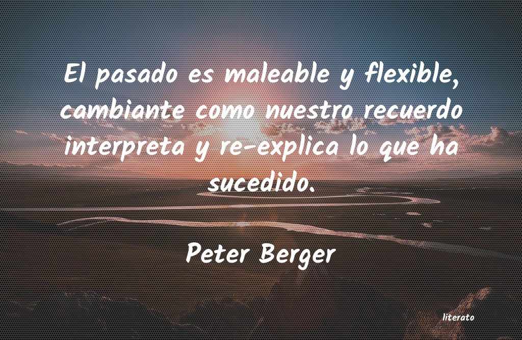 frases de Peter Berger