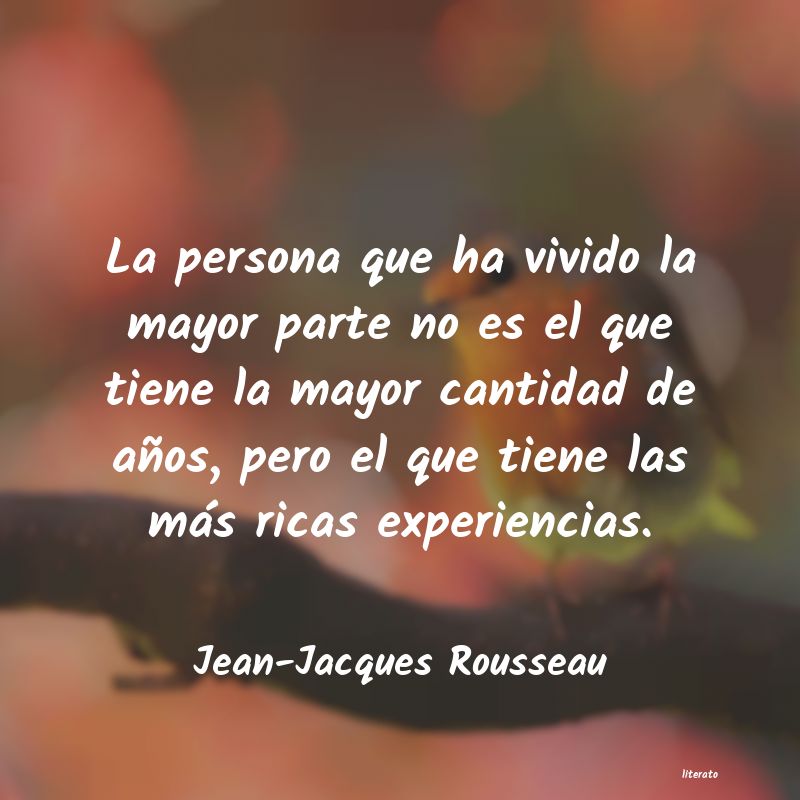 frases de Jean-Jacques Rousseau