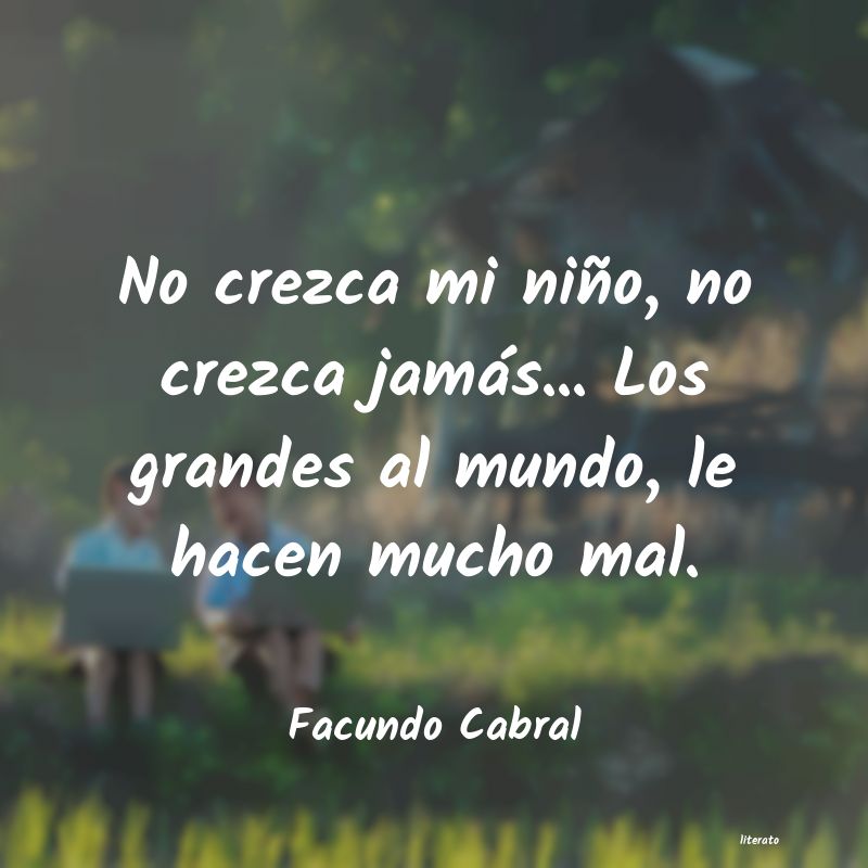 Frases de Facundo Cabral