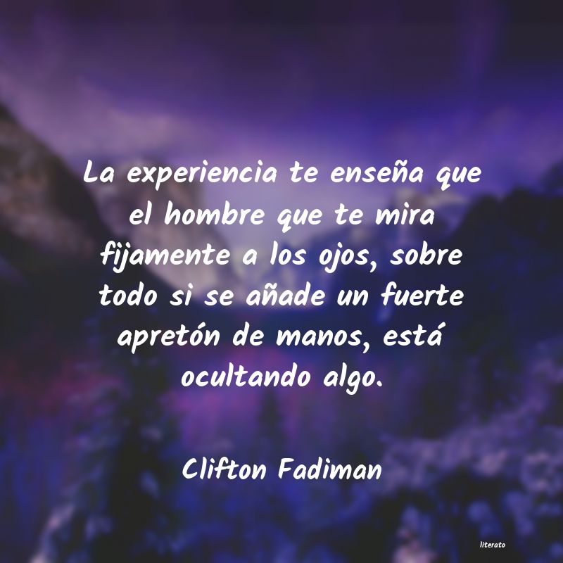 frases de Clifton Fadiman