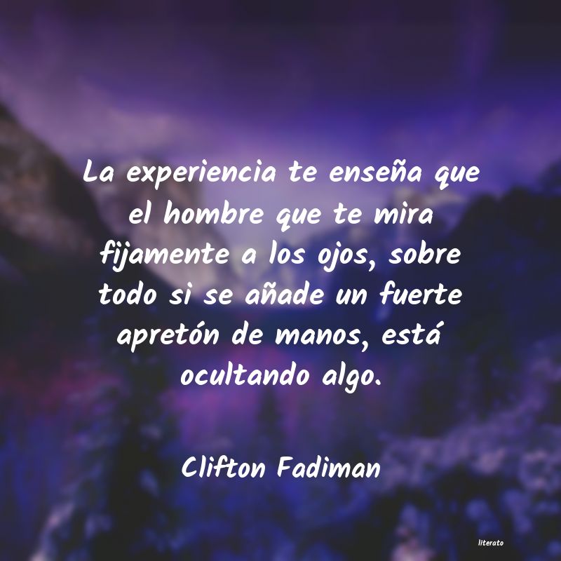 Frases de Clifton Fadiman