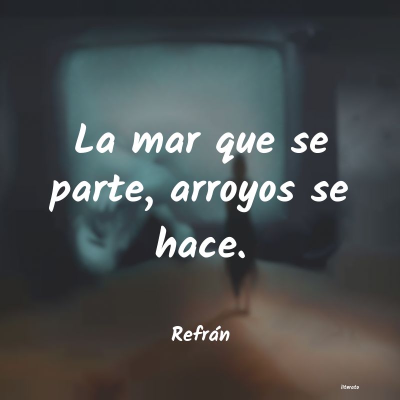 Frases de Refrán