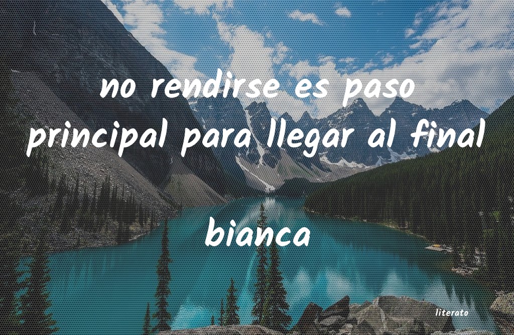 Frases de bianca