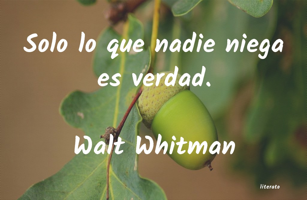 Frases de Walt Whitman