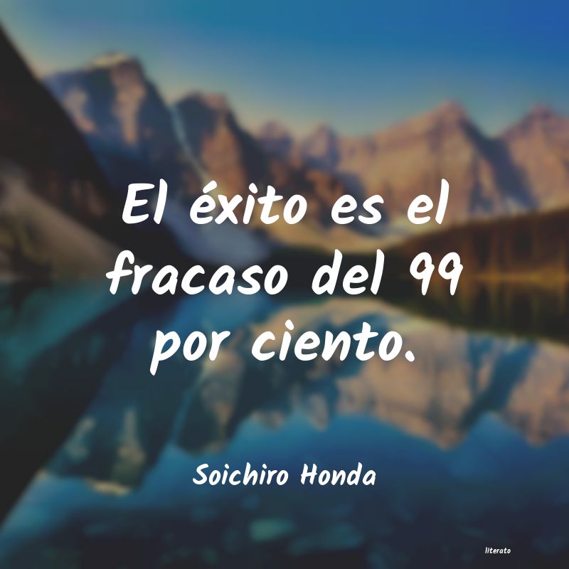 Frases de Soichiro Honda