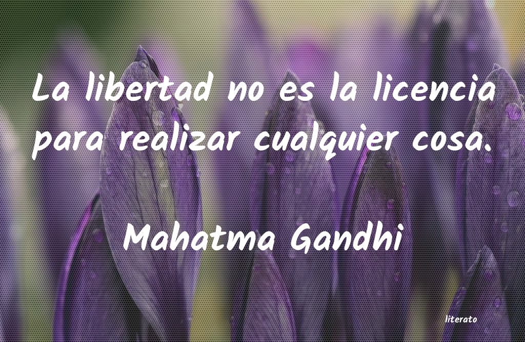 Frases de Mahatma Gandhi