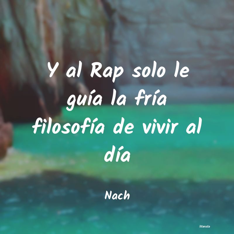 Frases de Nach