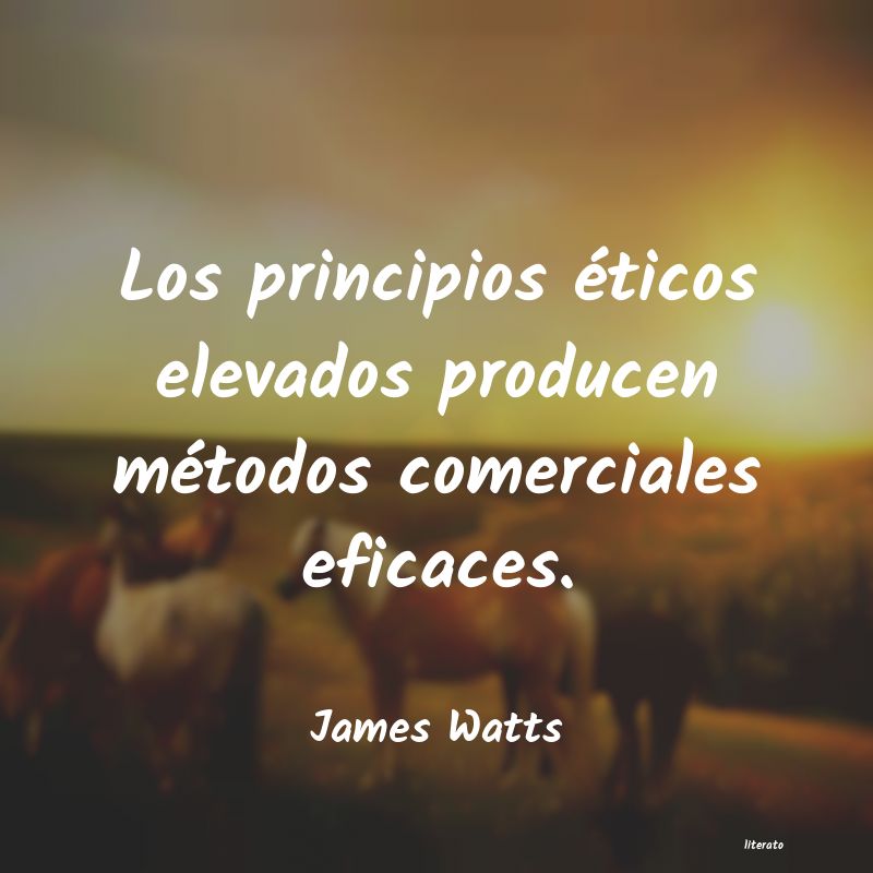 Frases de James Watts