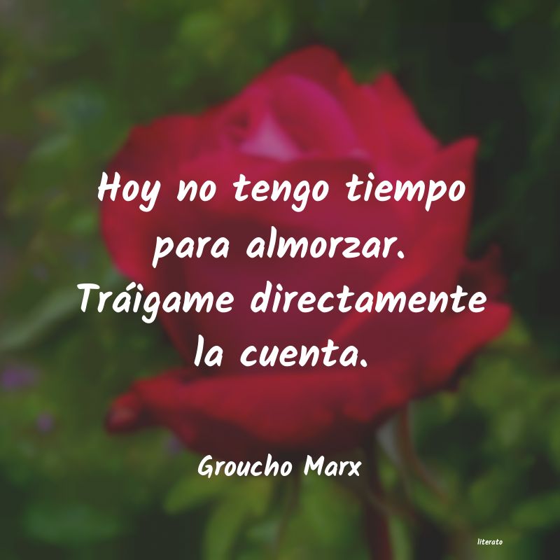 Frases de Groucho Marx