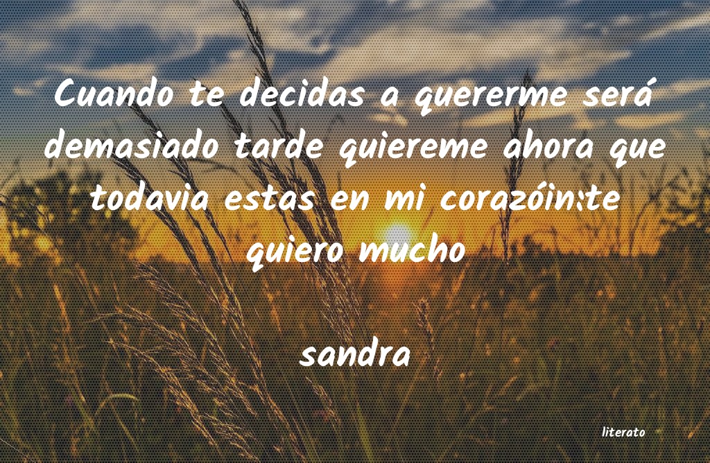 Frases de sandra