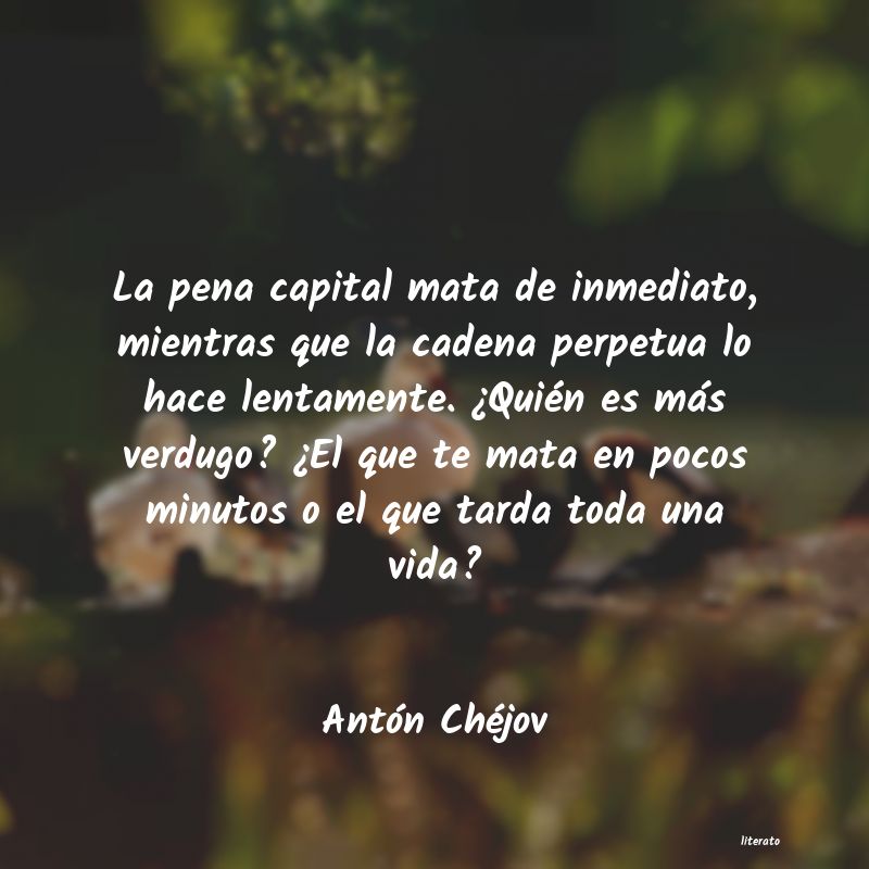 Frases de Antón Chéjov