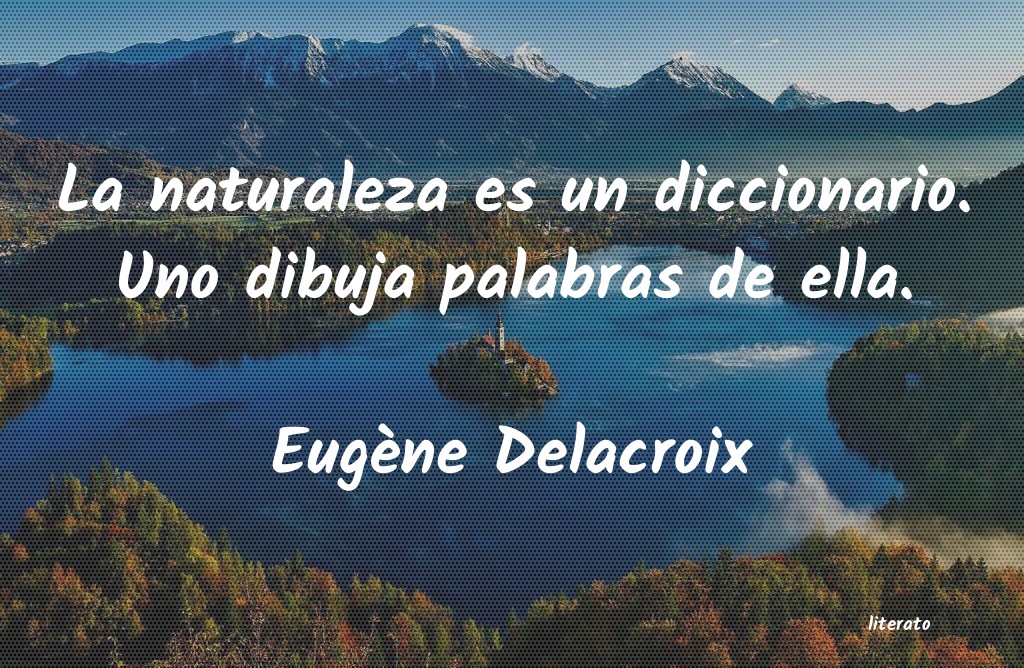 Frases de Eugène Delacroix