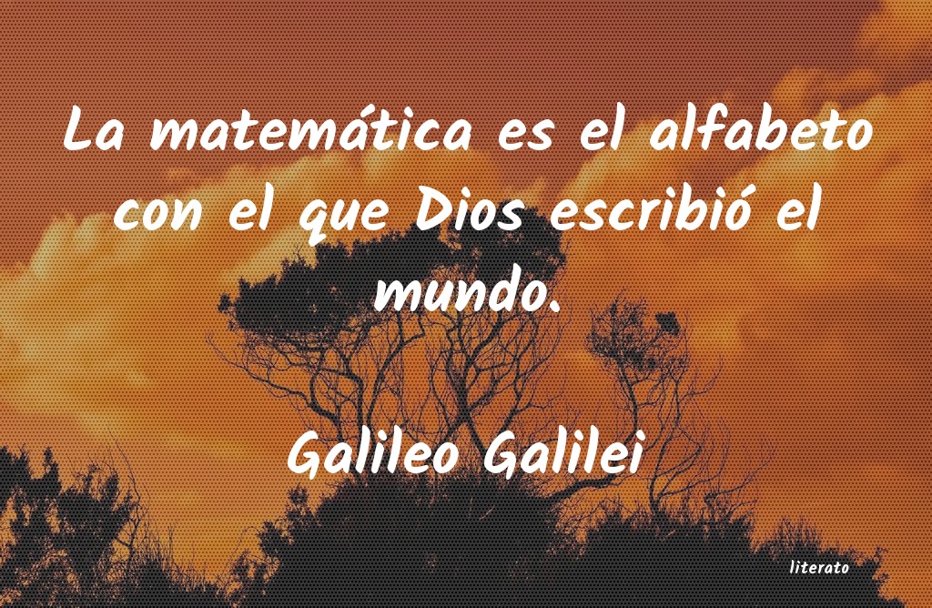 frases de Galileo Galilei