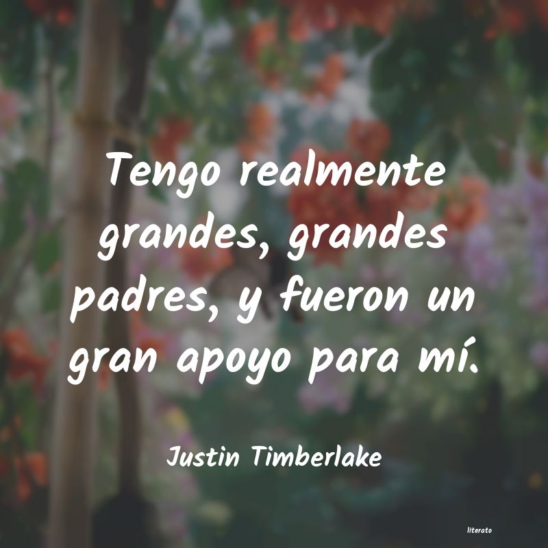 frases de Justin Timberlake