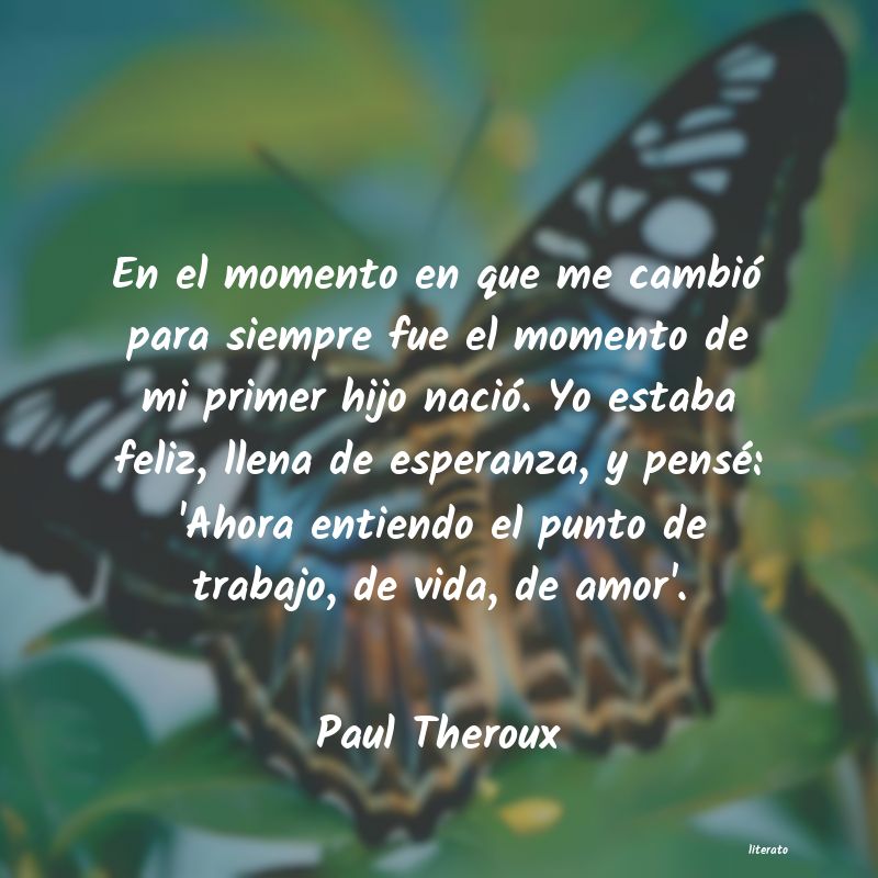 Frases de Paul Theroux