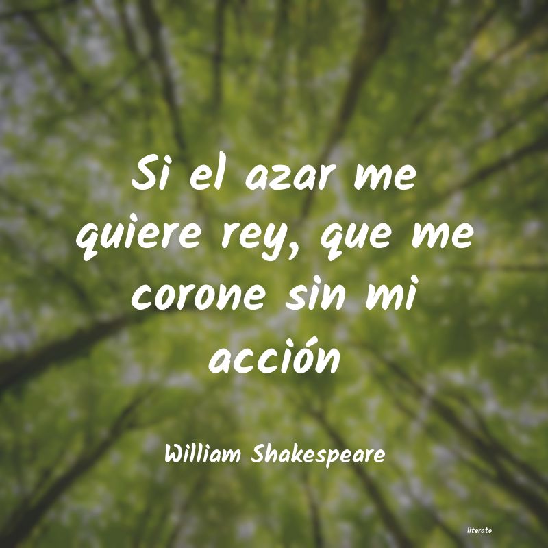 frases de William Shakespeare