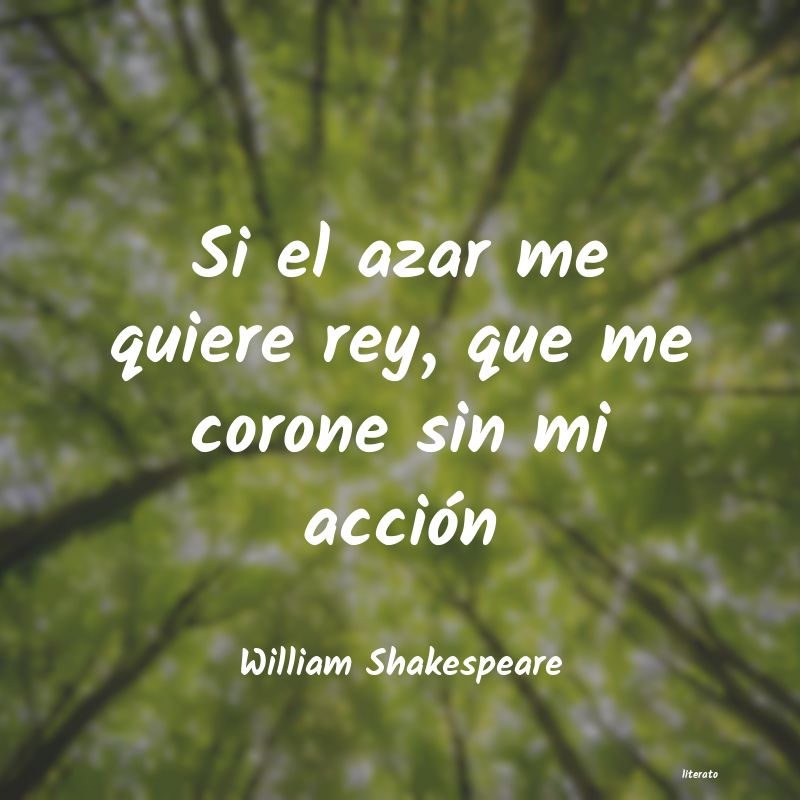 Frases de William Shakespeare