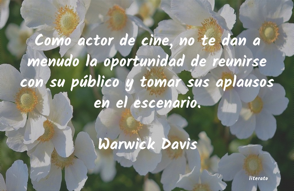 frases de Warwick Davis