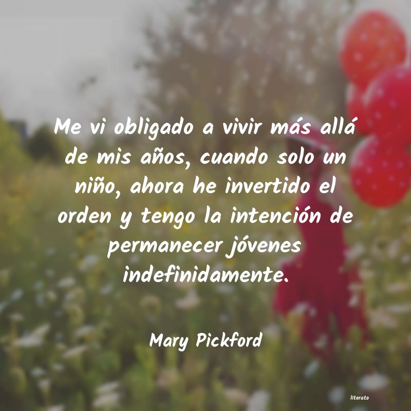 frases de Mary Pickford